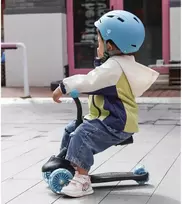 „Qplay“ paspirtukas „Sema Evo 3-in-1“, „Sky Blue“ spalvos