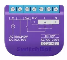 "SwitchBot" relės jungiklis 1 su beįtampiu kontaktu