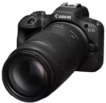 "Canon EOS R100 + RF-S 18-45mm + RF 75-300mm objektyvas