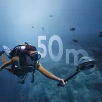 „Insta360 X5 Invisible Dive Case Pro“ nardymo dėklas