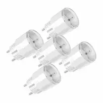 Zestaw 5 Inteligentnych gniazd Shelly Plug S MTR Gen3 12A (biały)