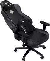 „Anda Seat Novis Plus XL“ – juodos spalvos odinė sukiojama kėdė