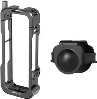 Metalowa obudowa ochronna z osłoną obiektywu PULUZ do Insta 360 X4