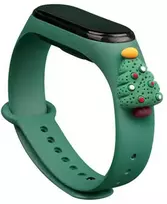 Xiaomi Mi Band 5/6  Green Xmas Christmas Tree 2