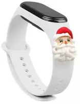 Xiaomi Mi Band 5/6 White Xmas Santa