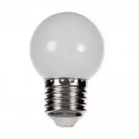 LED lemputė E27 230 V 1 W P45 40 lm 4000 K balta