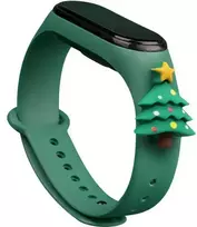 Xiaomi Mi Band 3/4 Light Green Xmas Christmas Tree