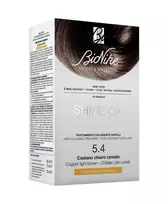 BioNike, Shine On, Permanent Hair Dye, 5.4 Copper Light Brown, 145 ml