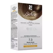 BioNike, Shine On, Permanent Hair Dye, 7.3 Golden BLonde, 145 ml