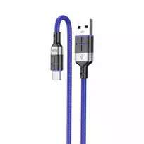 KSC-696 USB-A -> USB-C caharging / data cable 1m Blue