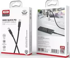 NB-Q199 PD USB-C to USB-C 1,5m 100W Black