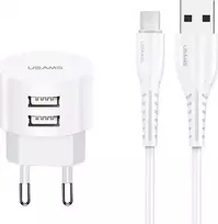 US-T20 2in1 + Cable Micro USB White