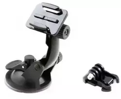 Tripod Suction Cup + Quick Connector for Gopro Hero 5/4/3/+3/2+ /Sjcam