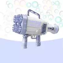 Rocket Bazooka 64 Buuble gun Blue