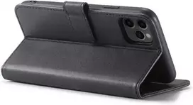 „Xiaomi Poco X6 Pro 5G“ piniginės tipo dėklas juodos spalvos