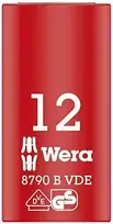 Wera Cyclops socket wrench bit 12x46 - 8790 B VDE, insulated, with 3/8