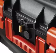 Tool case XXL III, tool box (black/red, (empty))