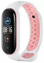 Design Mi Band 7/ 6/ 5 White-Pink
