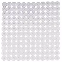 Bathmat Brick Clear 54x54cm