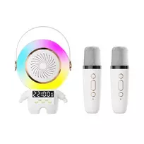 TK66 Astronaut portable speaker with 2 wireless mics White