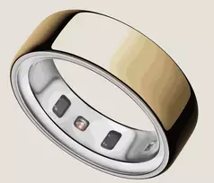 Ring 4 smart ring, Gold, size 8