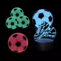 SNL124RGB LED lamp Light decoration Balls RGB 3D