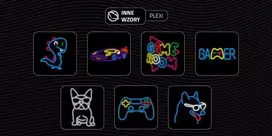 SNL68MT Style Neon Lights Dog French Bulldog