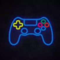 SNL63MT Style Neon Lights Gamepad