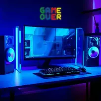 SNL102MT Style Neon Lights Game Over