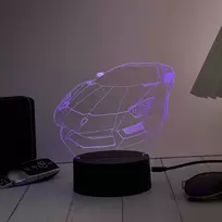 SNL120RGB LED lamp Light decoration Vehicles 1 RGB 3D