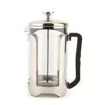 Roma Coffee Press 12 cups Silver