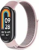„Mi Band 8/9/NFC“ dirželis „NylonLoop“, rožinis