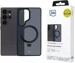 "Smoke Case Mag&Stand Samsung Galaxy S25 Ultra" Black