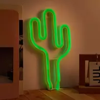SNL74GN Style Neon Lights CACTUS green