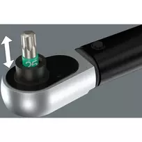 Wera torque wrench with reversible ratchet Click-Torque Lock A 6 black