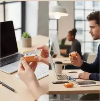 „Veren“ dėklas „AirPods Pro 3“, oranžinis