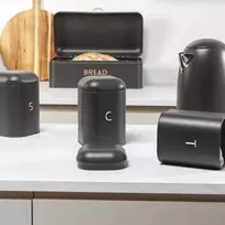 BW13731EU7 Pebble 4-Piece Countertop Set Charcoal