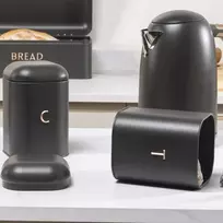 BW13729EU7 Pebble 3-Piece Canister Set Charcoal