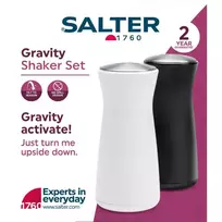 BW129471EU7 Gravity Salt & Pepper Shaker Set