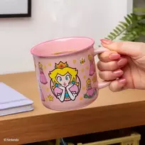 Super Mario Princess Peach Heat Change Mug