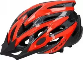 „Dunlop“ MTB dviračių šalmas (raudonas ir juodas)