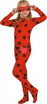 Karnavalinis kostiumas vaikams, boružė GoDan, juoda sp./raudona sp., 120-130 cm, 120 - 130 cm