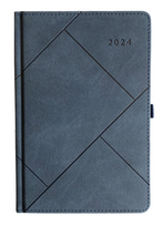 Kalendorius FASHION SPECIAL EDITION, 2027, PU, A5, tamsiai pilka sp. LT