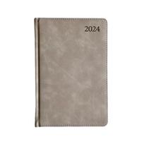 Kalendorius PREMIER PLUS 2027, PU, A5, šviesi kakava