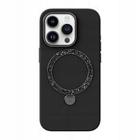 Joyroom PN-15L4 dėklas iPhone 15 Pro Max, juodas, su MagSafe ir žiedu