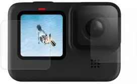 Telesin ekrano ir objektyvo apsauginis stiklas, skirtas GoPro Hero 9 (GP-FLM-902)