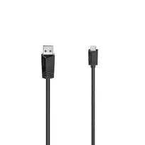 Cable Hama Micro-USB/USB-A, 480Mbps, 1.50m