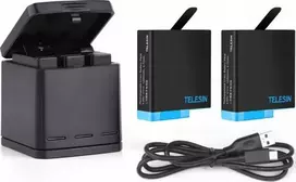 Charger USB 2x Bateria for Gopro Hero 8 / 7 / 6 / 5