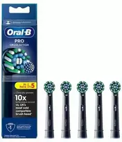 Oral-B Pro CrossAction -vaihtoharjat, 5 kpl, musta