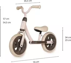„Qplay“ treniruočių dviratis „Trainer Pink“